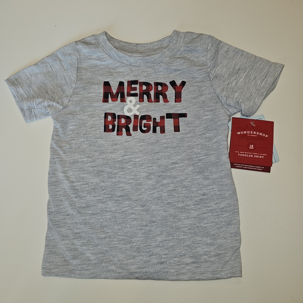NWT | Wondershop | 18M | Merry & Bright Holiday Tee